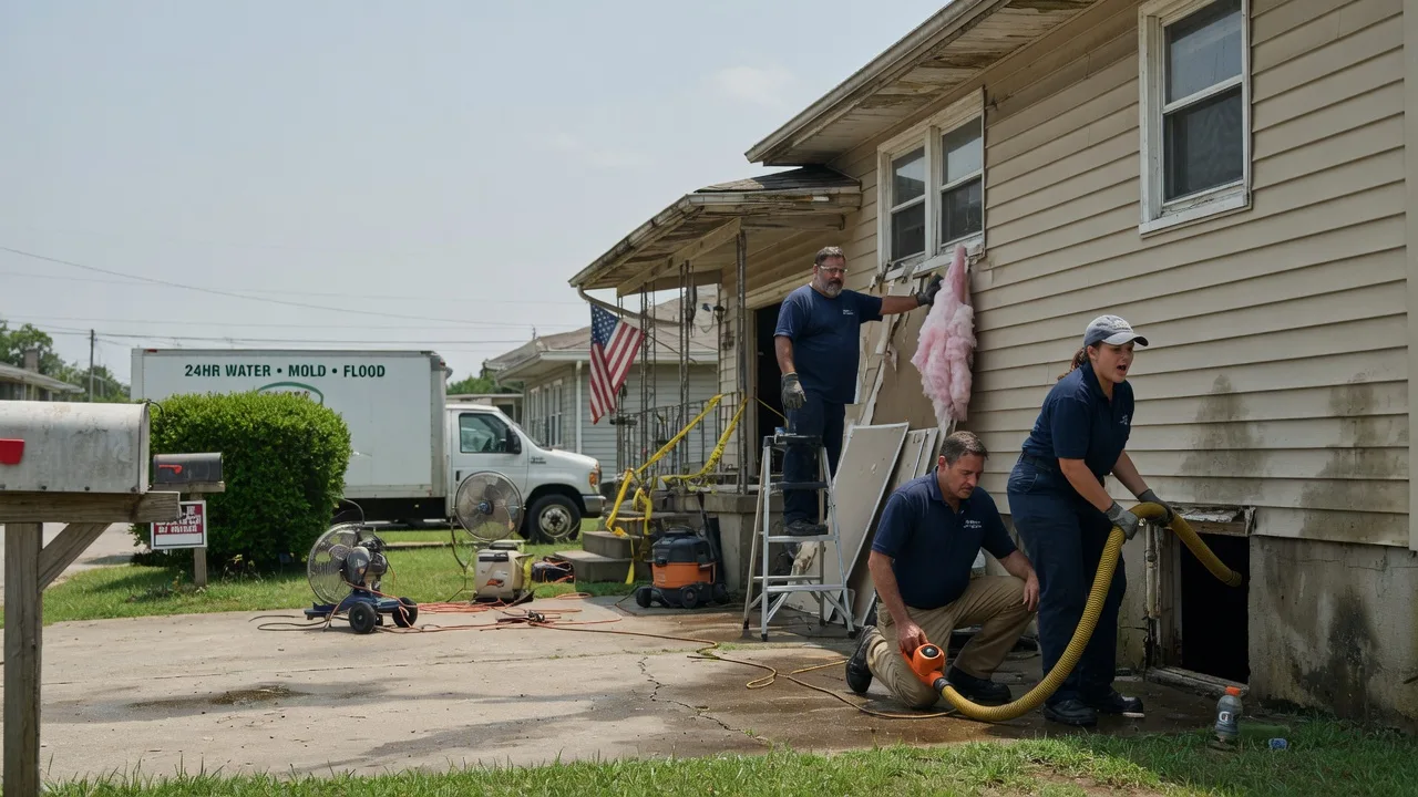 Water Damage Repair in White Deer, TX near me